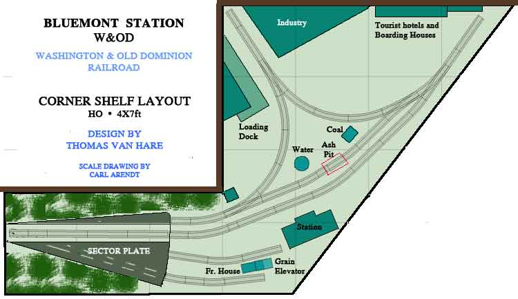 Bluemont layout plan
