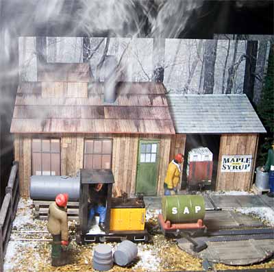 Maple sugar house layout