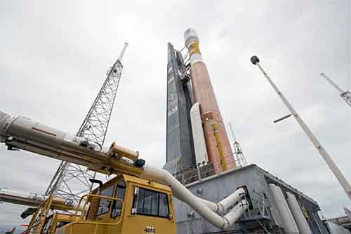 Atlas missile launch pad