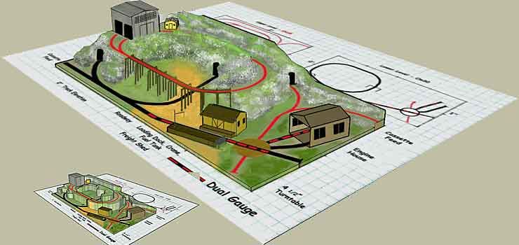 Sketchup version of layout