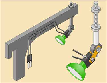 Halogen outrigger