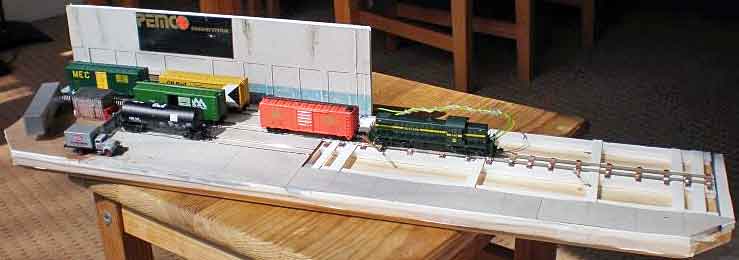 N scale Inglenook