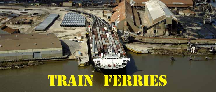 TRAIN FERRIES