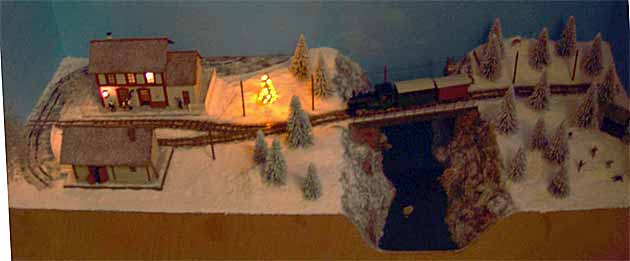 Christmas tree layout